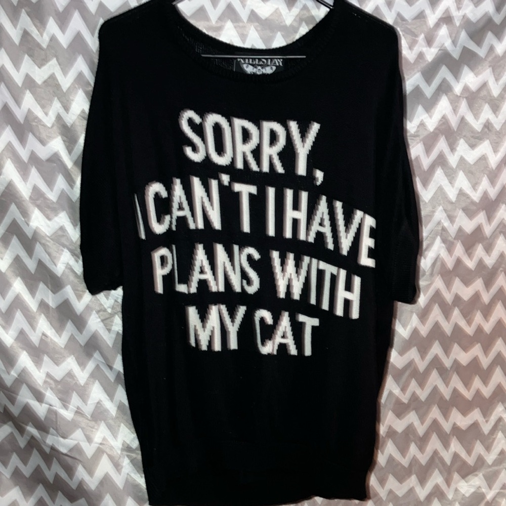 Killstar Cat Sleep Sweater